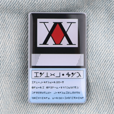 PIN HUNTER X HUNTER - CREDENCIAL