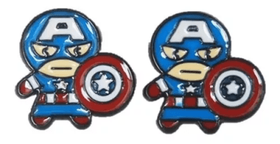 AROS CAPITAN AMERICA ESMALTE