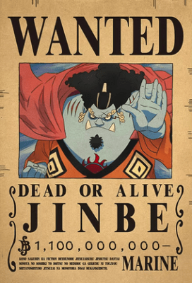 POSTER JINBE ONE PIECE