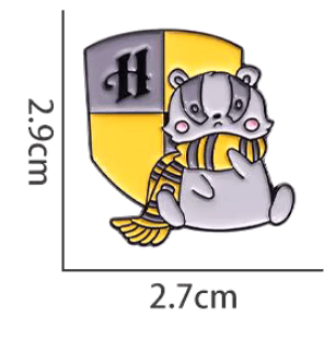 PIN HUFFLEPUFF MASCOTA