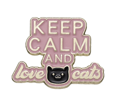 PIN KEEP CALM AND LOVE CATS