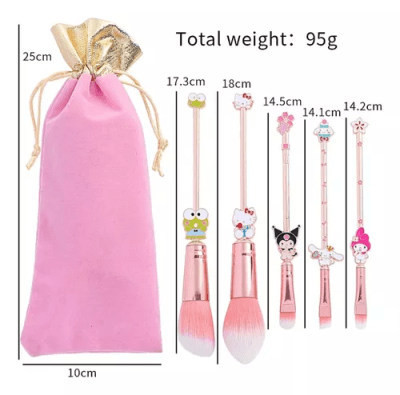 SET DE BROCHAS SANRIO