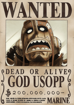 POSTER GOD USOPP ONE PIECE