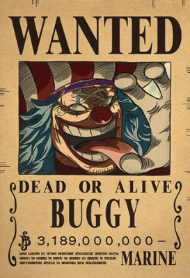 POSTER BUGGY ONE PIECE