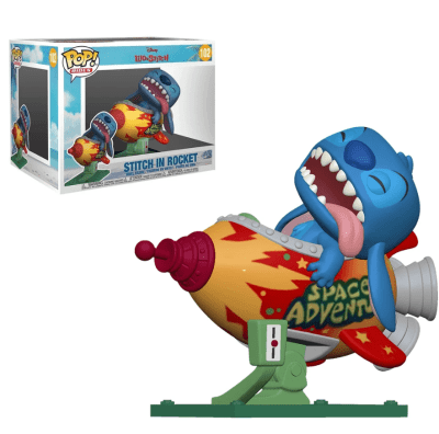 FUNKO POP! RIDES - STITCH IN ROCKET