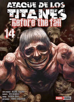 MANGA Shingeki no Kyojin - ATAQUE DE LOS TITANES - BEFORE THE FALL N.14
