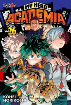 MANGA MY HERO ACADEMIA N.26