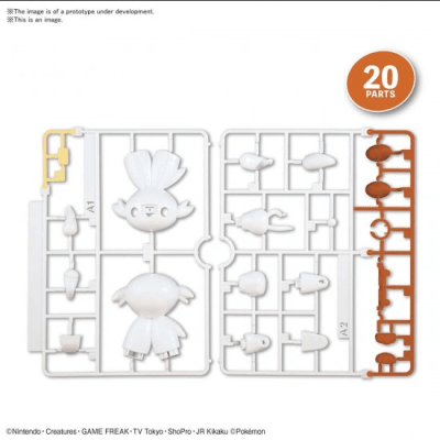 POKEMON MODEL KIT QUICK!! SCORBUNNY - BANDAI