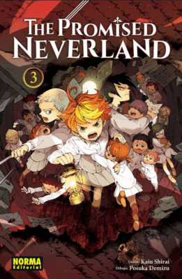 MANGA THE PROMISED NEVERLAND N.3