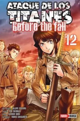 MANGA Shingeki no Kyojin - ATAQUE DE LOS TITANES - BEFORE THE FALL N.12
