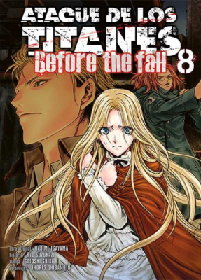 MANGA Shingeki no Kyojin - ATAQUE DE LOS TITANES - BEFORE THE FALL N.8