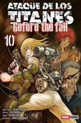 MANGA Shingeki no Kyojin - ATAQUE DE LOS TITANES - BEFORE THE FALL N.10