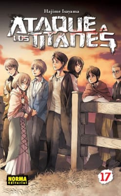 MANGA Shingeki no Kyojin - ATAQUE DE LOS TITANES VOL.17