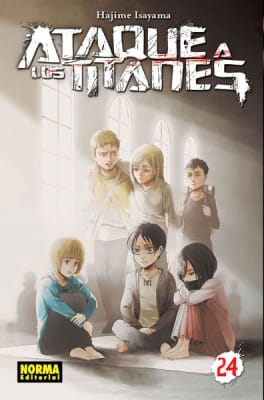 MANGA Shingeki no Kyojin - ATAQUE DE LOS TITANES VOL.24