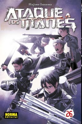 MANGA Shingeki no Kyojin - ATAQUE DE LOS TITANES VOL.26