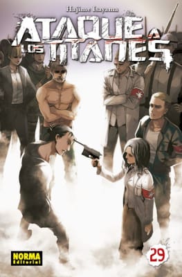 MANGA Shingeki no Kyojin - ATAQUE DE LOS TITANES VOL.29