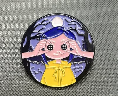 PIN CORALINE CÍRCULO
