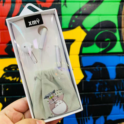 AUDIFONOS TOTORO CON BOLSA