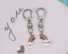 SET LLAVEROS BEST FRIENDS ARCOIRIS3