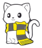 PIN GATITO HUFFLEPUFF1