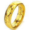 ANILLO UNICO DE PODER DORADO N°81