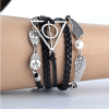 PULSERA RELIQUIAS DE LA MUERTE TRIPLE NEGRA1