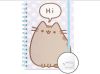 LIBRETA A5 PUSHEEN SAYS HI1