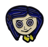 PIN CORALINE CARA1