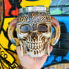 MUG 3D CRANEO CALAVERA VIKINGO1