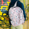 MOCHILA LLAMA ROSADA1