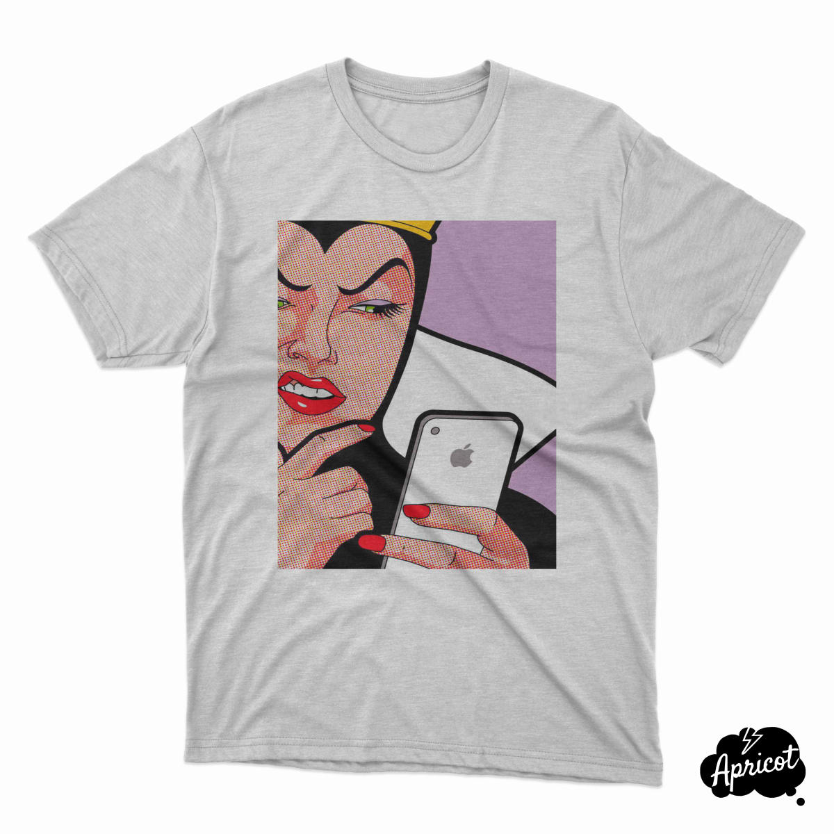 POLERA DTG - EVIL QUEEN | Apricot