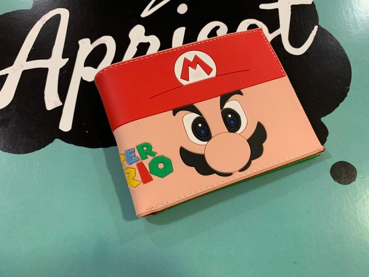 BILLETERA GOMA MARIO - LUIGI | Apricot