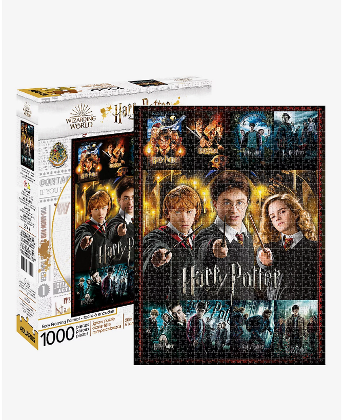 PUZZLE OFICIAL HARRY POTTER FILM POSTERS 1000 PIEZAS Apricot