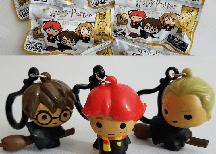 MYSTERY HARRY POTTER BAG TAGS Apricot