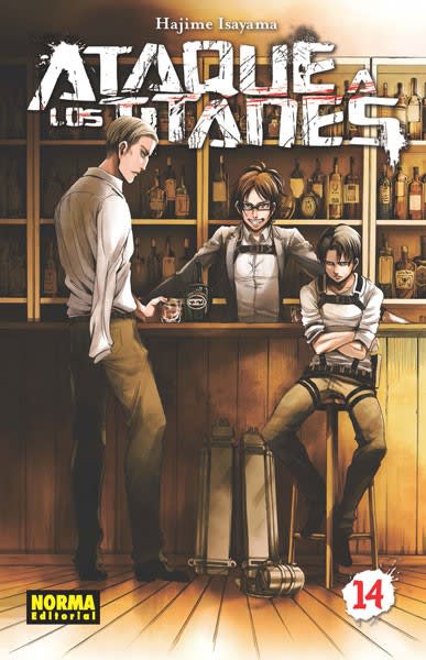 MANGA Shingeki no Kyojin - ATAQUE DE LOS TITANES VOL.14 | Apricot Fan Store