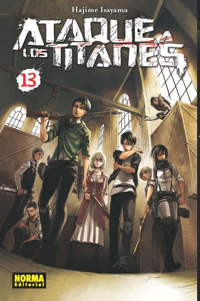 MANGA Shingeki no Kyojin - ATAQUE DE LOS TITANES VOL.13 | Apricot Fan Store