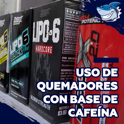 Uso de quemadores con base de cafeína