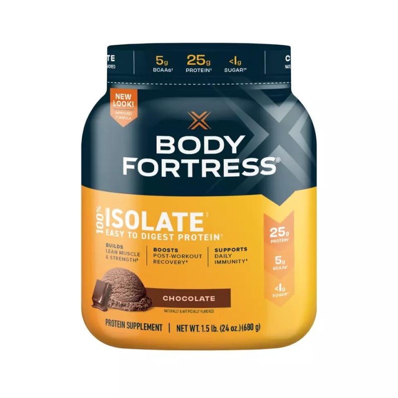 Body Fortress 100% Isolate Protein (1.5 lb)