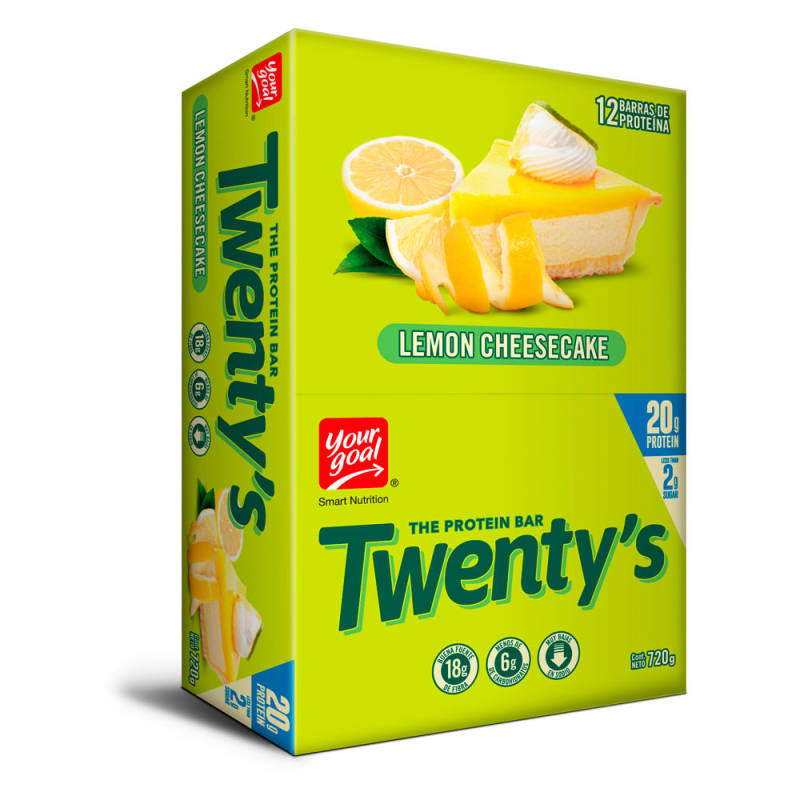 Your Goal Twentys Lemon Cheesecake (Display 12 unidades)
