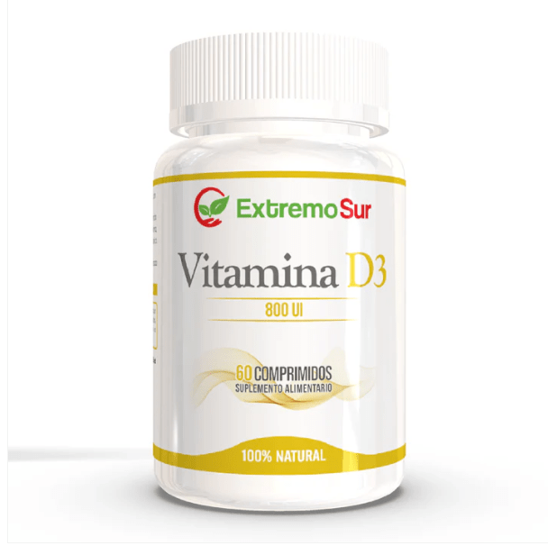 Extremo Sur Vitamina D3 800 UI (60 caps)