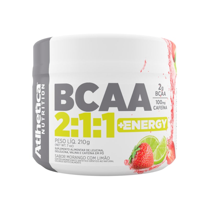 Atlhetica Bcaa 2:1:1 + Cafeina (30 serv) Atlhetica Bcaa 2:1:1 + Cafeina (30 serv)