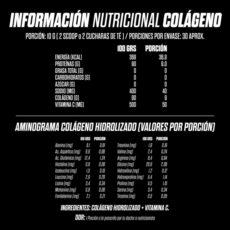 GoHard Colageno Hidrolizado (300 gr)