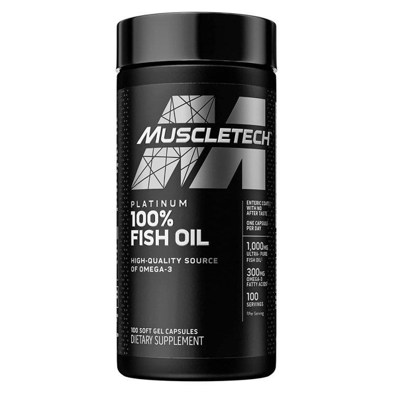 Muscletech Platinum 100% Omega Fish Oil (100 caps) Muscletech Platinum 100% Omega Fish Oil (100 caps)