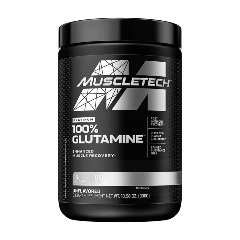 Muscletech Platinum 100% Glutamina (300 gr)