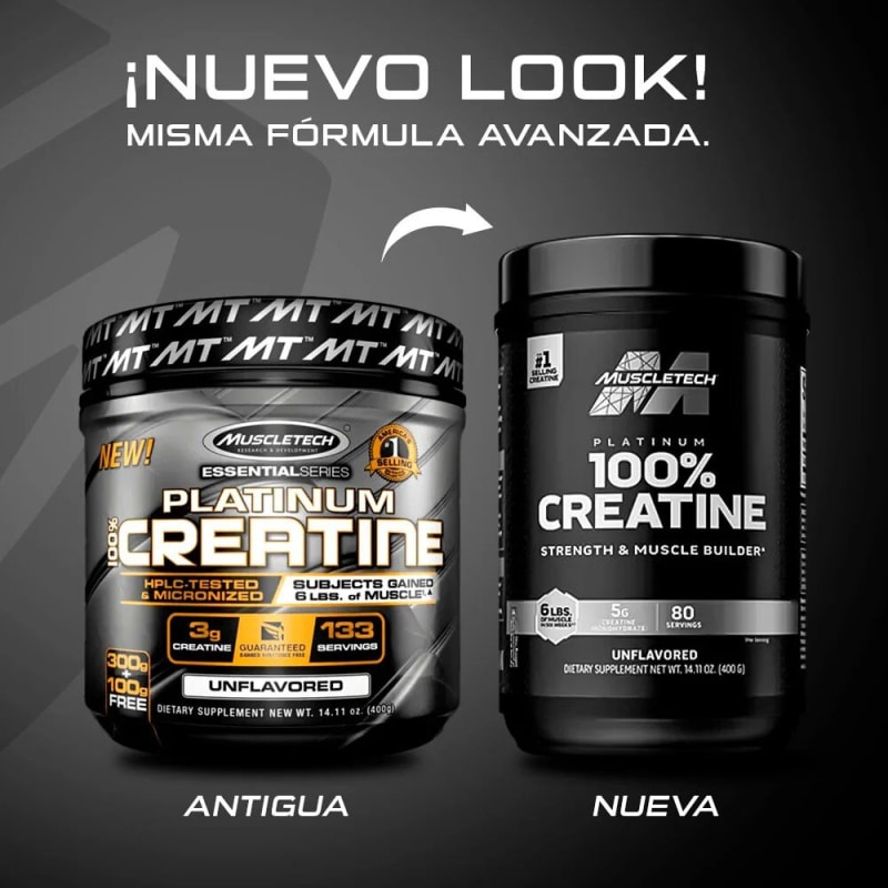 Muscletech Platinum Creatina (400 gr)
