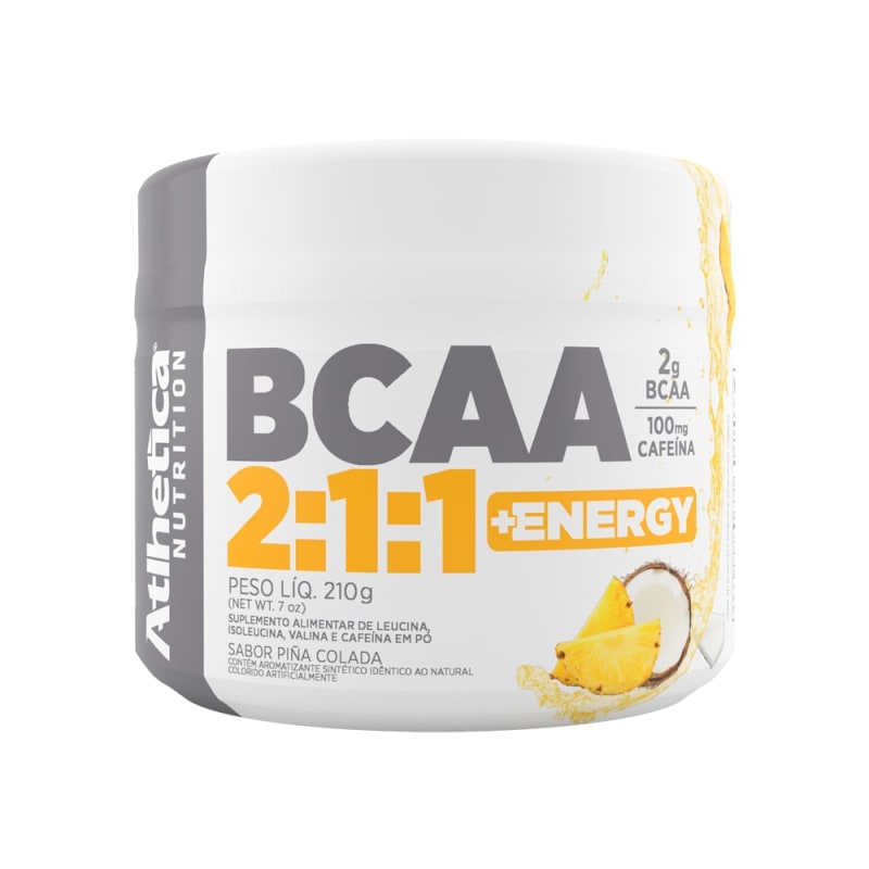 Atlhetica Bcaa 2:1:1 + Cafeina (30 serv) Atlhetica Bcaa 2:1:1 + Cafeina (30 serv)
