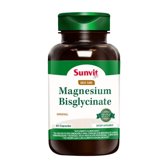 Sunvit Bisglicinato de Magnesio (60 Caps)