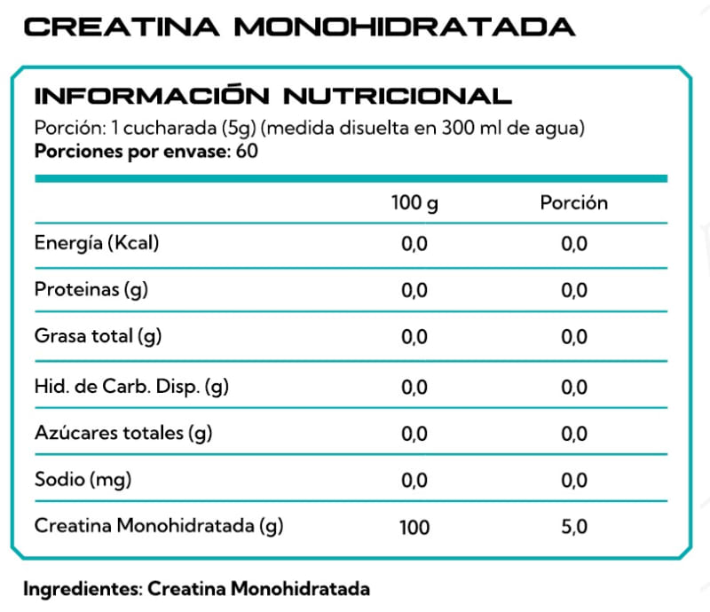 Focus Nutrition Creatina (300 gr)