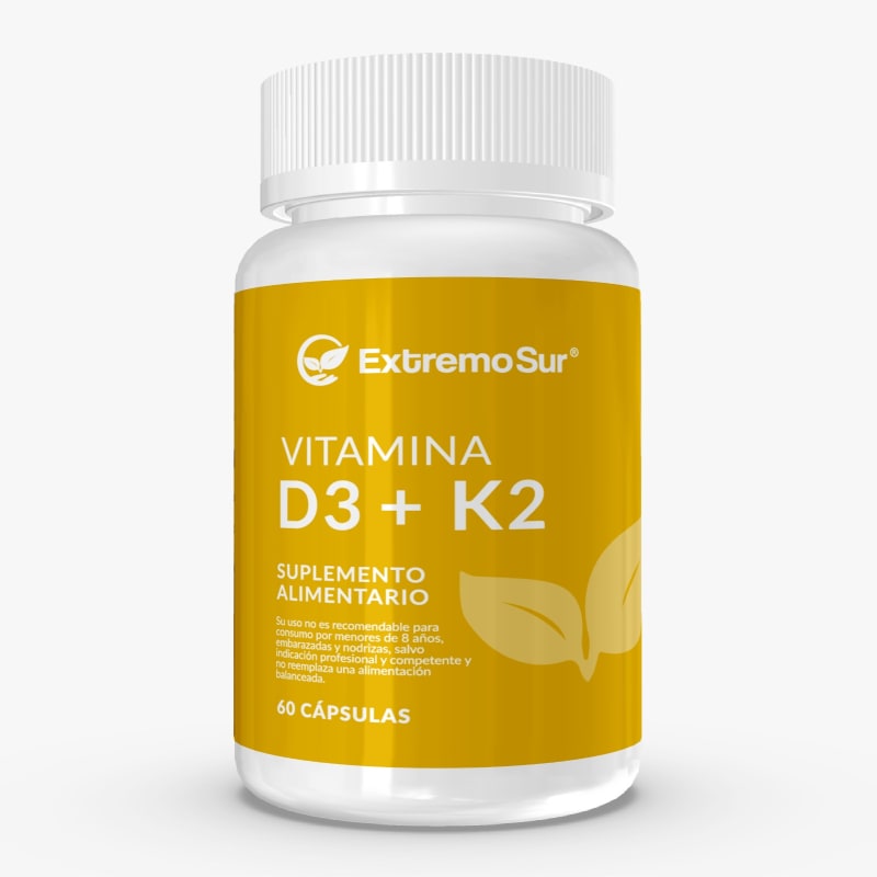 Extremo Sur Vitamina K2 + D3 (60 caps)