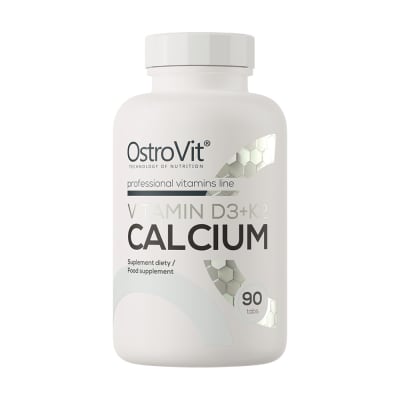 OstroVit Vitamina D3 + K2 + Calcium (90 tabs)